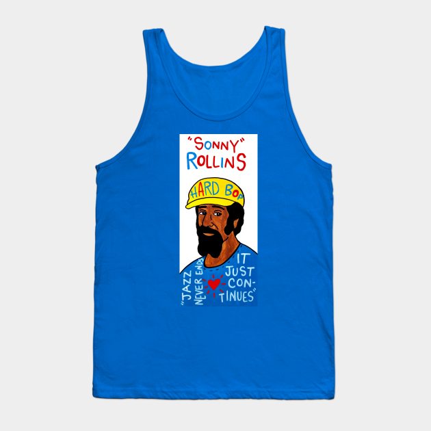 Sonny Rollins Tank Top by krusefolkart